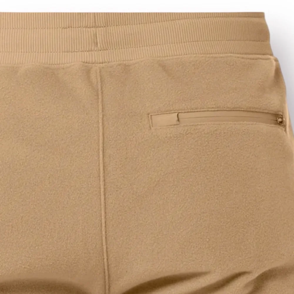 ALO Yoga Polar Fleece Jogger in Gravel Anthracite Size S - Picture 15 of 16